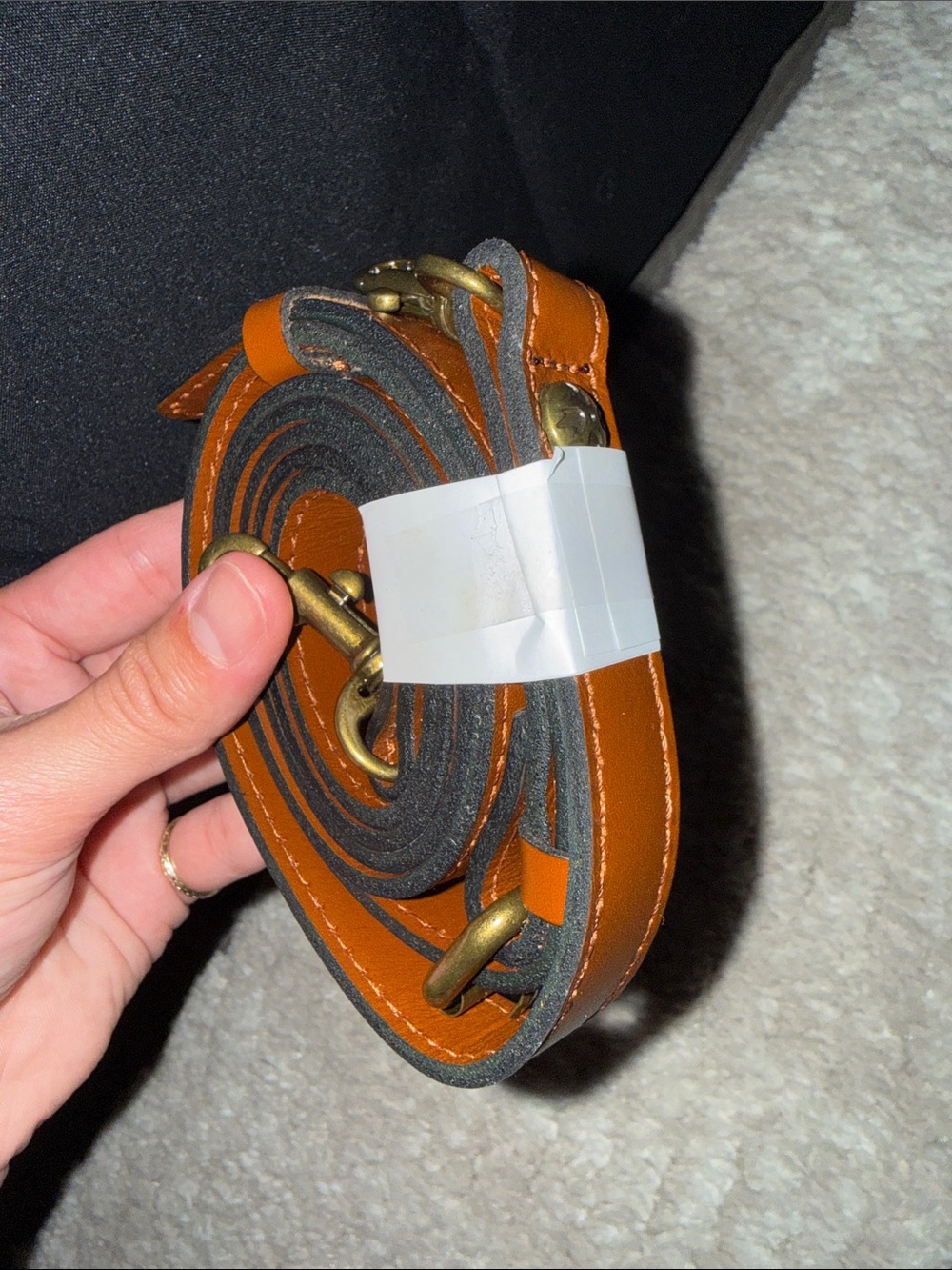 Patricia Nash Gracchi Leather Frame Satchel - Picture 9 of 9